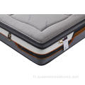 Chambre de luxe Matelas de printemps de poche hybride hybride confortable